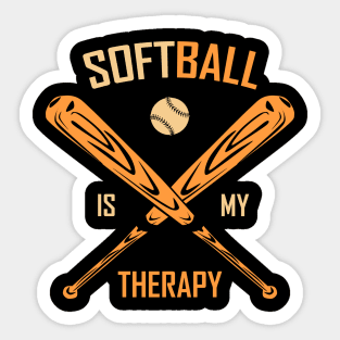 softball Sticker